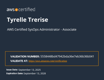 AWS Sys-Ops - Associate